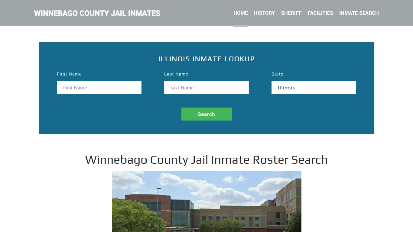 Winnebago County Jail Inmate Roster Lookup, Rockford, IL